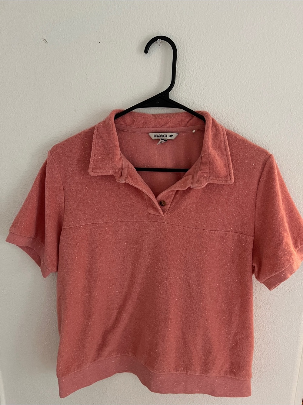 Toad&Co Coral Short-Sleeve Collared Top